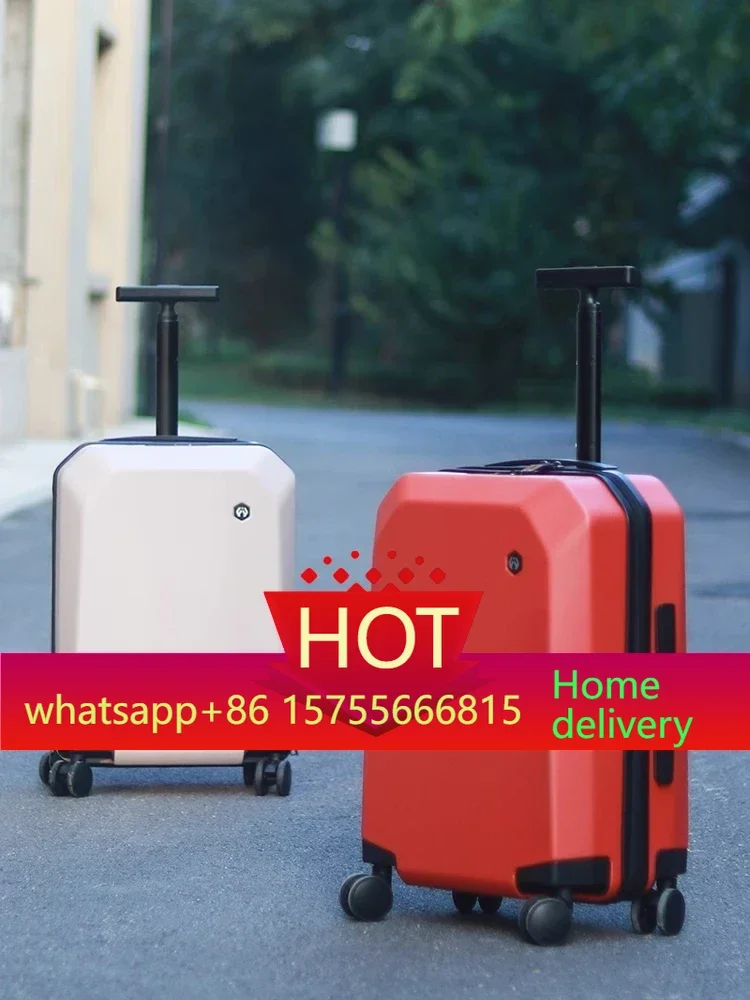 PC material wear-resistant suitcase men's senior sense 24 trolley case women's 20 aircraft can bring boarding 26-inch suitcase
PC material wear-resistant suitcase men's senior sense 24 trolley case women's 20 aircraft can bring boarding 26-inch suitcase