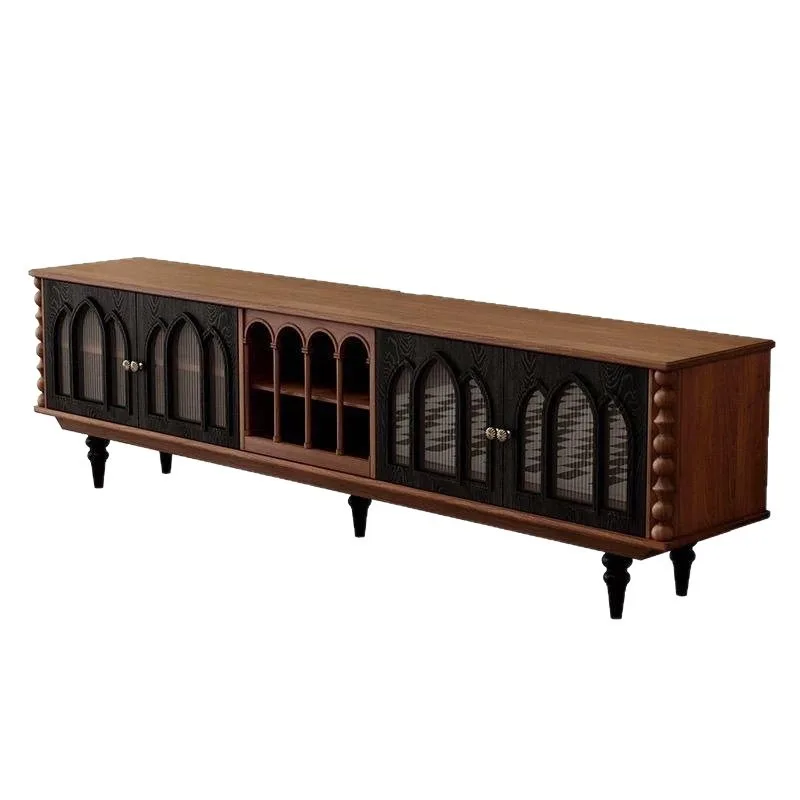 Solid wood TV cabinet Chinese antique coffee table combination French retro living room furniture floor cabinet
Solid wood TV cabinet Chinese antique coffee table combination French retro living room furniture floor cabinet