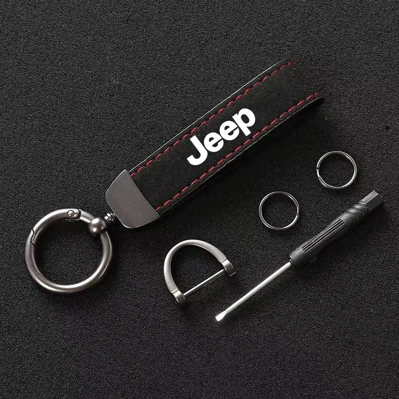 Zinc Alloy Car Suede Keychain Key Ring for Jeep Grand Cherokee Wrangler JK Gladiator Compass Renegade Patriot Liberty
Zinc Alloy Car Suede Keychain Key Ring for Jeep Grand Cherokee Wrangler JK Gladiator Compass Renegade Patriot Liberty