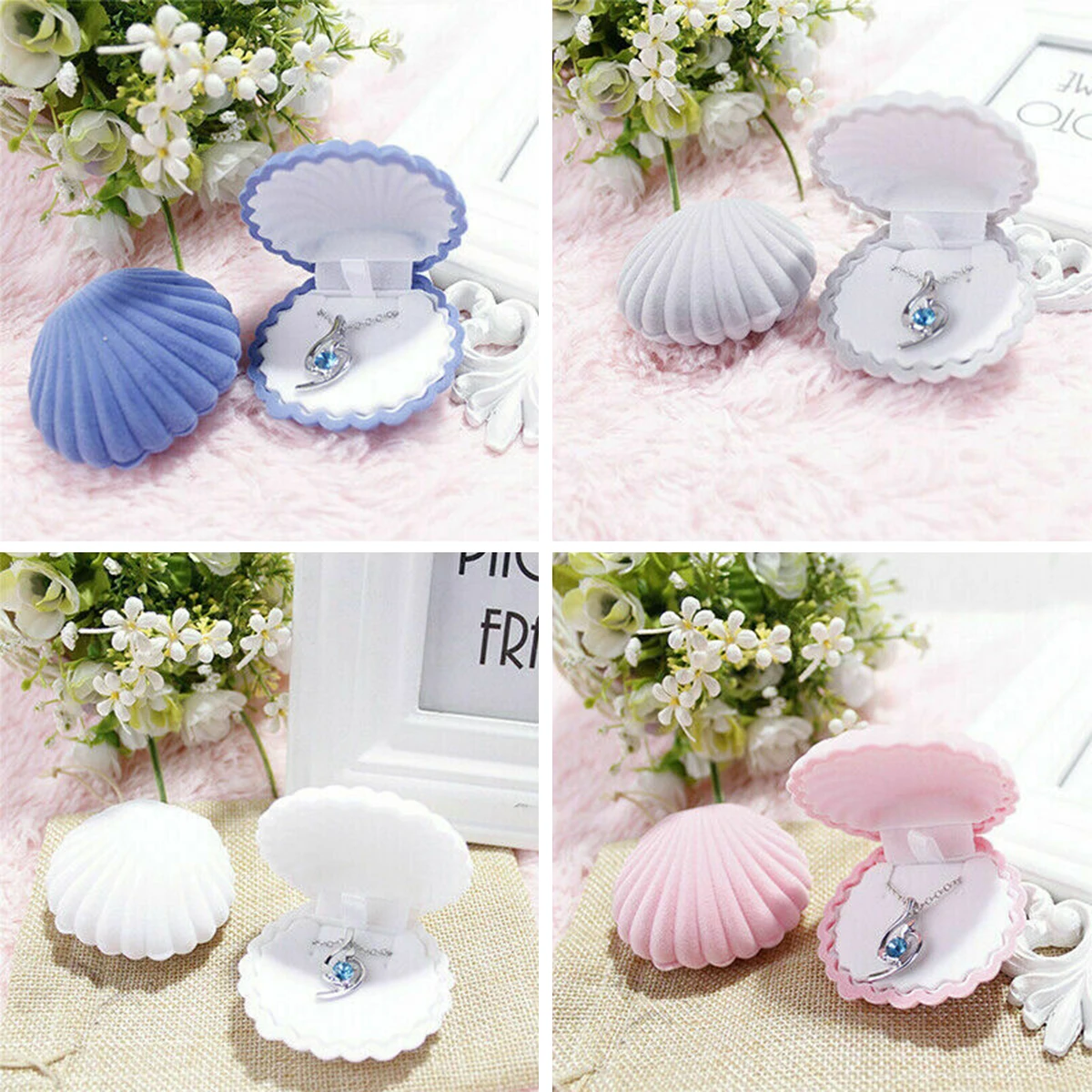 1 Pcs Cute Shell Candy Box Seashell Party Make Up Storage Boxes Wedding Birthday Baby Shower Gift Box Party Favor Decor
1 Pcs Cute Shell Candy Box Seashell Party Make Up Storage Boxes Wedding Birthday Baby Shower Gift Box Party Favor Decor