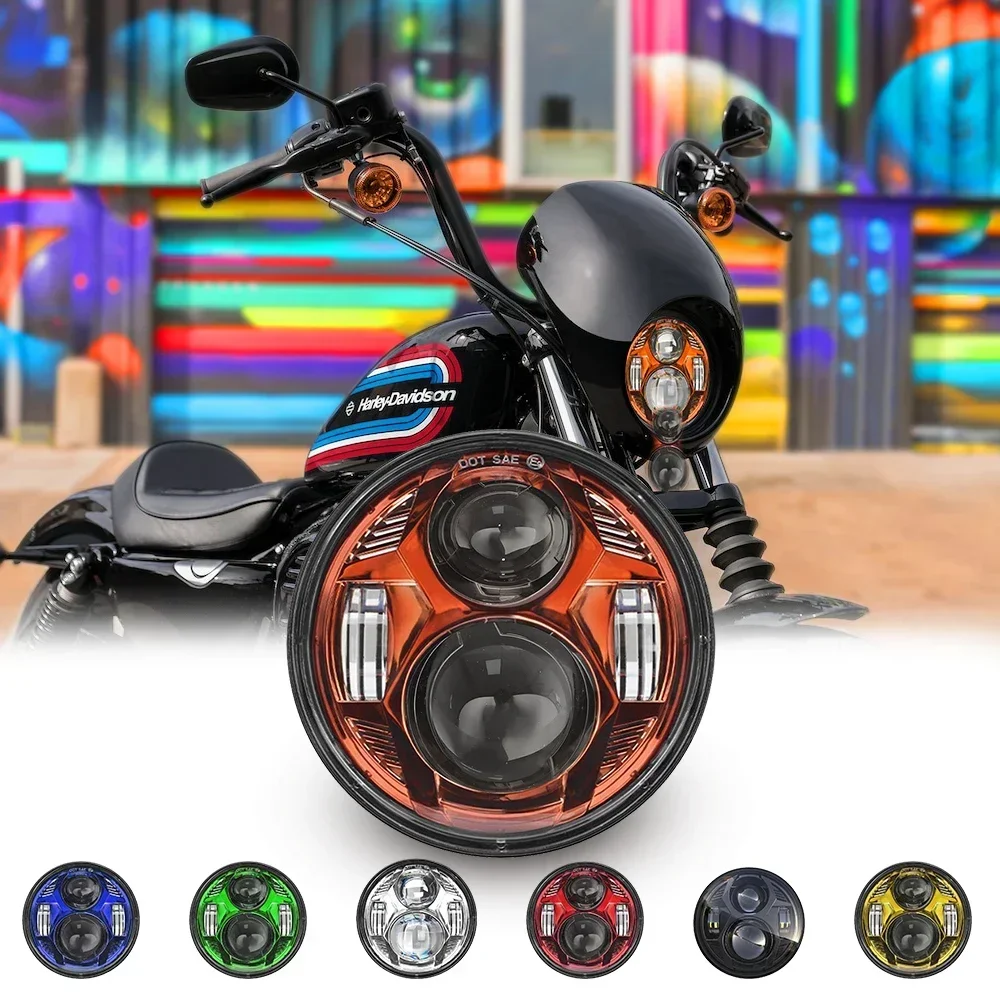5-3/4 5.75 Motor LED Headlight for Harley Dyna Softail Night Train 2009 Sportster Iron 883 Night Rod Special VRSCDX
5-3/4 5.75 Motor LED Headlight for Harley Dyna Softail Night Train 2009 Sportster Iron 883 Night Rod Special VRSCDX