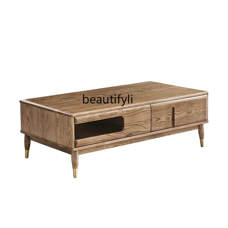 Nordic Light Luxury Solid Wood Coffee Table Small Apartment Living Room Ash Home 2024 New Tea Table
Nordic Light Luxury Solid Wood Coffee Table Small Apartment Living Room Ash Home 2024 New Tea Table