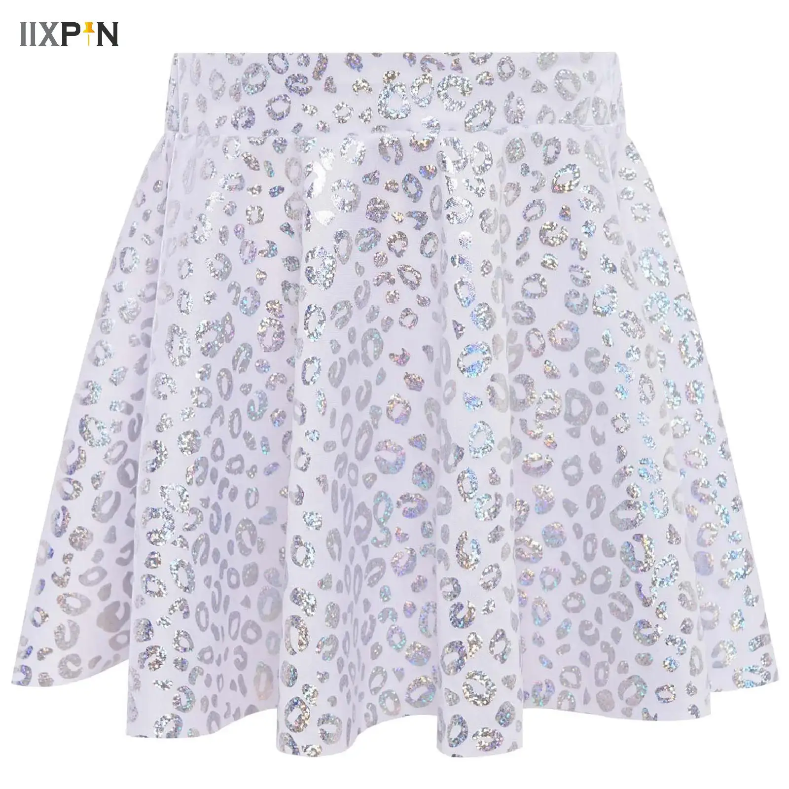 Kids Girls Leopard Modern Jazz Hip-hop Dance Costume Cheerleading Stage Performance Dancewear Shiny Metallic Ruffled Skirt
Kids Girls Leopard Modern Jazz Hip-hop Dance Costume Cheerleading Stage Performance Dancewear Shiny Metallic Ruffled Skirt
