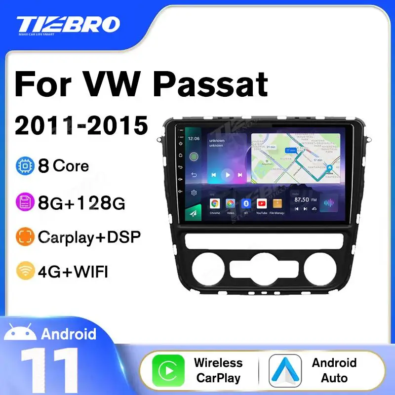 For Volkswagen VW Passat 2011-2015 2din Car Radio DSP Multimedia Video Player Navigation GPS Android 10 Stereo Receiver Carplay
For Volkswagen VW Passat 2011-2015 2din Car Radio DSP Multimedia Video Player Navigation GPS Android 10 Stereo Receiver Carplay