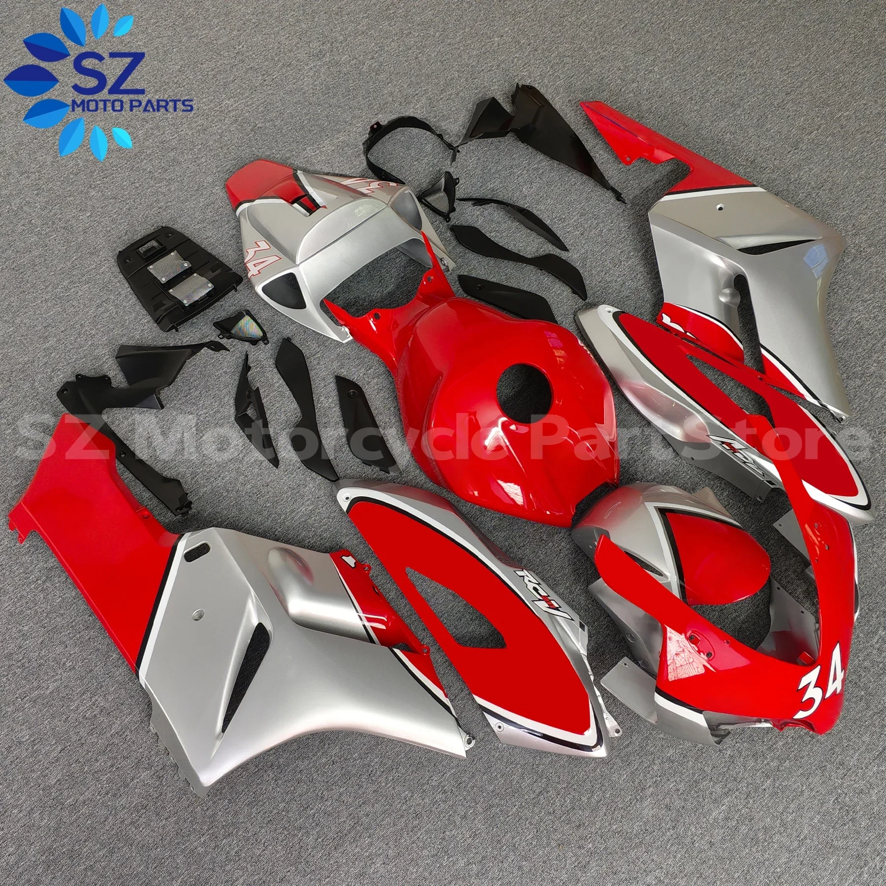 Fit For Honda CBR 1000RR 04 05 Prime Fairing Set CBR 1000 RR 2004 2005 Motorcycle ABS Plastic Fairings Body Parts Kit
Fit For Honda CBR 1000RR 04 05 Prime Fairing Set CBR 1000 RR 2004 2005 Motorcycle ABS Plastic Fairings Body Parts Kit