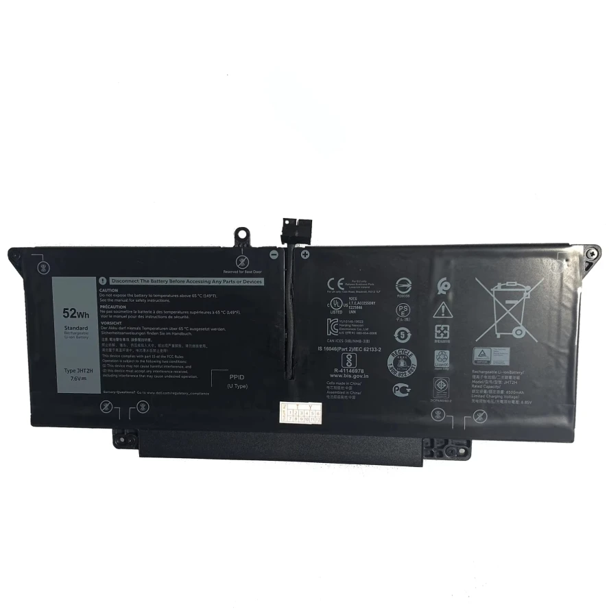 Laptop Battery 7CXN6 HRGYV JHT2H T3JWC XMT81 For Latitude 7310 7410 Series Notebook 7.6V/52WH/6842mAh
Laptop Battery 7CXN6 HRGYV JHT2H T3JWC XMT81 For Latitude 7310 7410 Series Notebook 7.6V/52WH/6842mAh