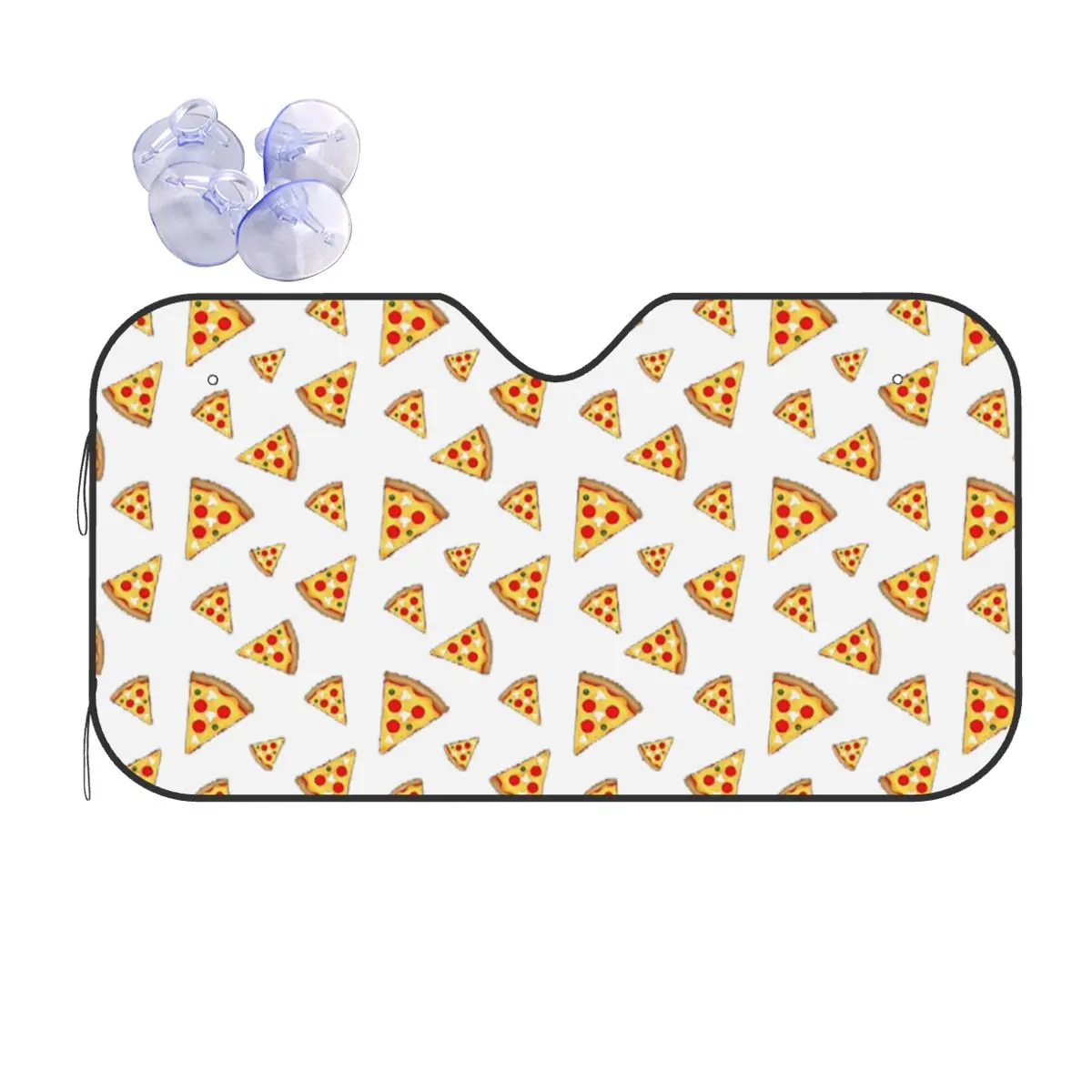 Cool And Fun Pizza Slices Pattern Sunshade Windscreen Car Front Windshield Window Sun Visor Accessories Covers
Cool And Fun Pizza Slices Pattern Sunshade Windscreen Car Front Windshield Window Sun Visor Accessories Covers