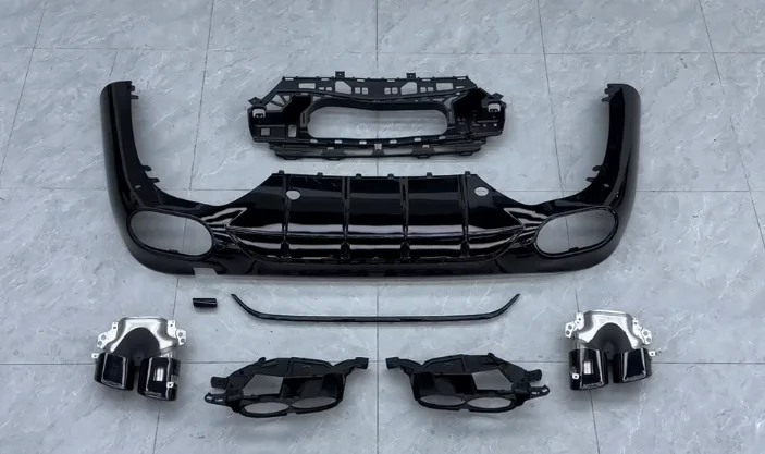 Black Suitable for the rear lip and throat of the 2025 Mercedes Benz W214 (AMG version)
Black Suitable for the rear lip and throat of the 2025 Mercedes Benz W214 (AMG version)