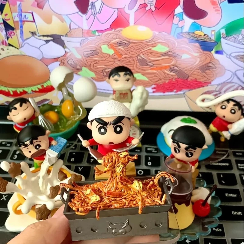 Re Ment Crayon Shinchan Blind Box Miniature Food Cooking Scene Figure Desktop Ornament Collectible Model Decorative Gift
Re Ment Crayon Shinchan Blind Box Miniature Food Cooking Scene Figure Desktop Ornament Collectible Model Decorative Gift