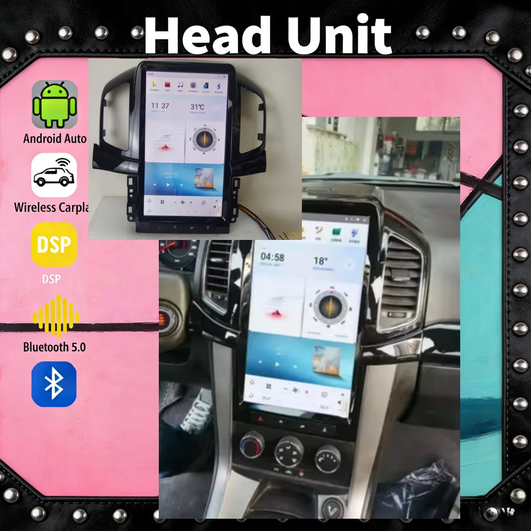 CY 13.6" For Chevrolet Captiva 2008 - 2017 Stereo Receiver GPS Carplay Android 13 Car Multimedia Video Navigation GPS Head Unit
CY 13.6" For Chevrolet Captiva 2008 - 2017 Stereo Receiver GPS Carplay Android 13 Car Multimedia Video Navigation GPS Head Unit