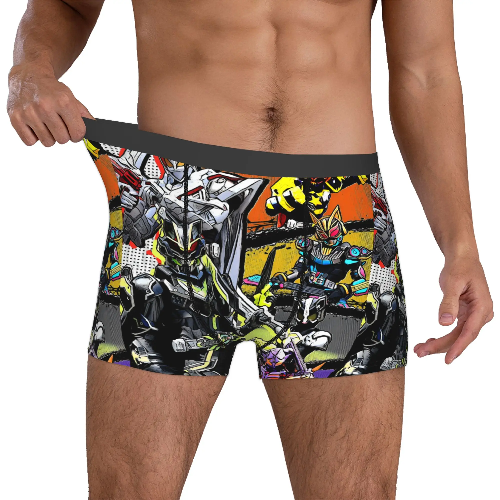 Custom Kamen Rider Hot Comic Boxers Shorts Mens Comic Briefs Underwear Novelty Underpants
Custom Kamen Rider Hot Comic Boxers Shorts Mens Comic Briefs Underwear Novelty Underpants