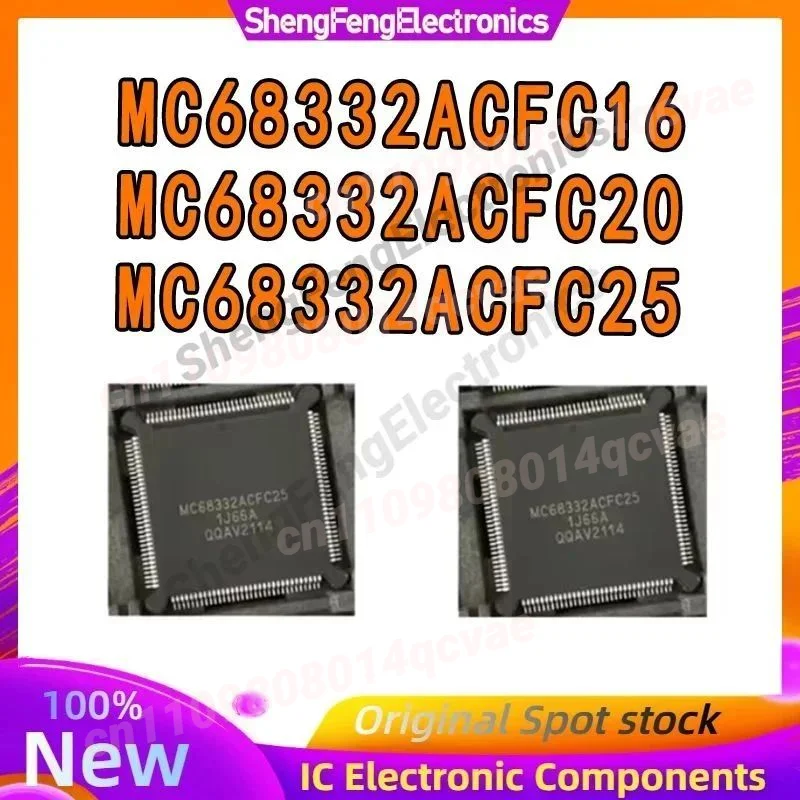 Микроконтроллеры MC68332ACFC16, MC68332ACFC20, MC68332ACFC25 QFP-132
Микроконтроллеры MC68332ACFC16, MC68332ACFC20, MC68332ACFC25 QFP-132