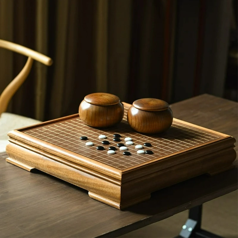 LTT Go Yunzi Wooden Chess Board Chess Table Go Jar High-end Set
LTT Go Yunzi Wooden Chess Board Chess Table Go Jar High-end Set
