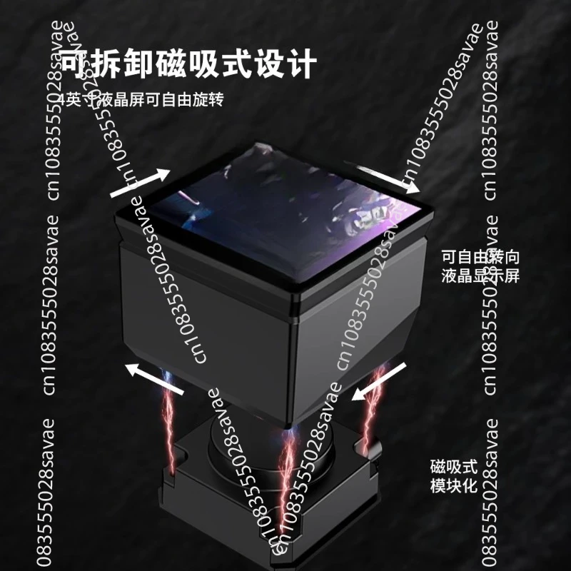 Screen Liquid Cooler - Sync Water Cooling System with Temp Display
Screen Liquid Cooler - Sync Water Cooling System with Temp Display