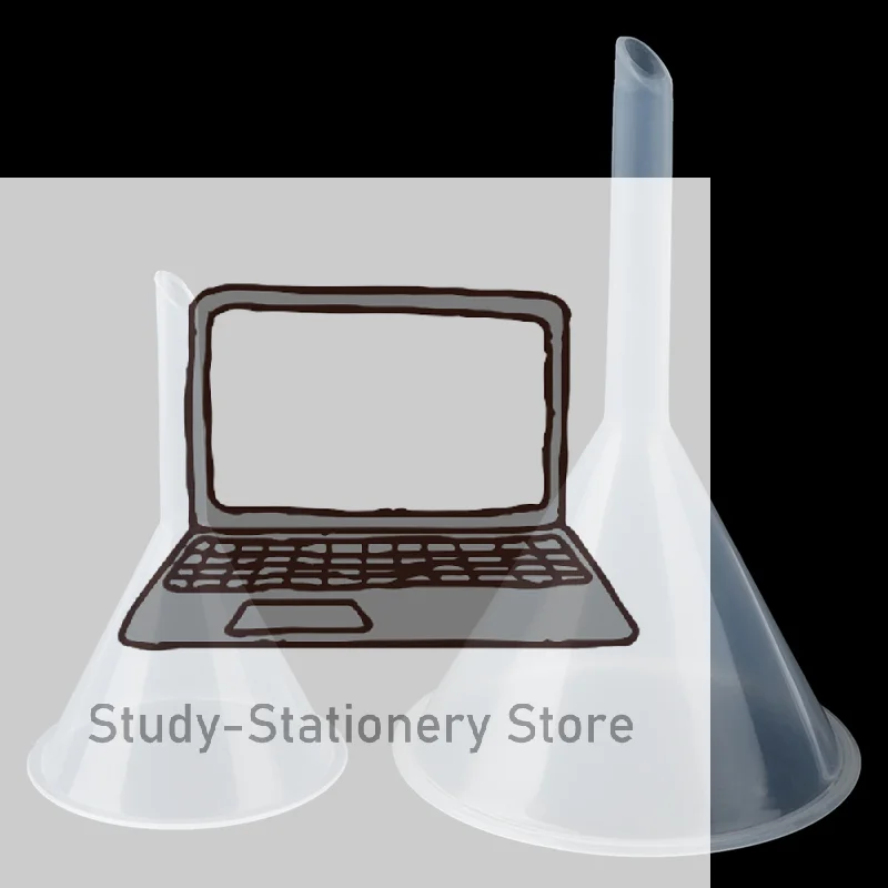 1pc Reusable Clear Plastic Funnel Lab Funnels Practical Filling Tool Mouth Dia. 60mm 90mm Kitchen Funnel Filling Small Bottles
1pc Reusable Clear Plastic Funnel Lab Funnels Practical Filling Tool Mouth Dia. 60mm 90mm Kitchen Funnel Filling Small Bottles