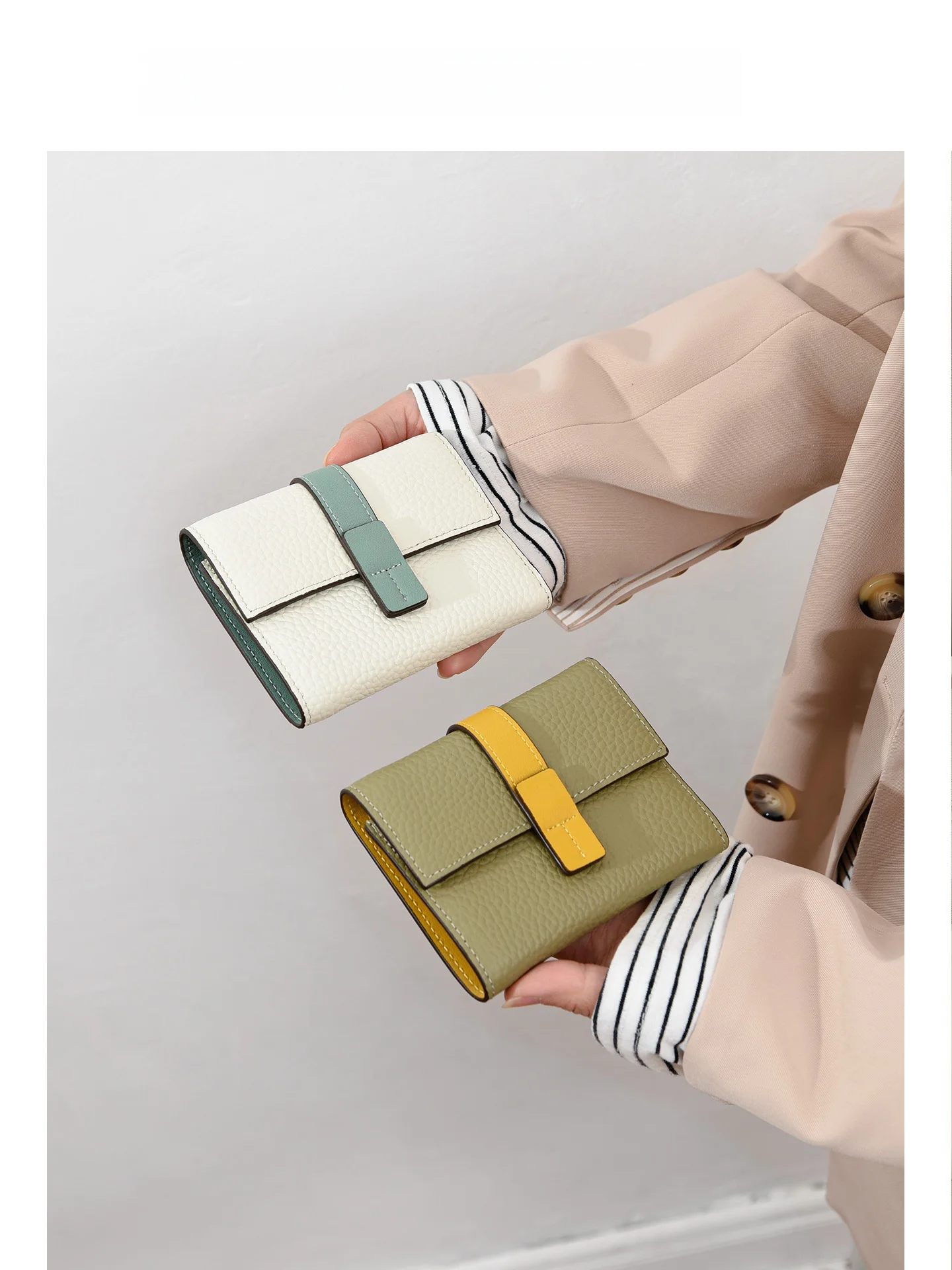 Новый модный кожаный лоскутный кошелек, портативный женский держатель для карт, сумка для хранения лицензий, чехол для документов
Новый модный кожаный лоскутный кошелек, портативный женский держатель для карт, сумка для хранения лицензий, чехол для документов