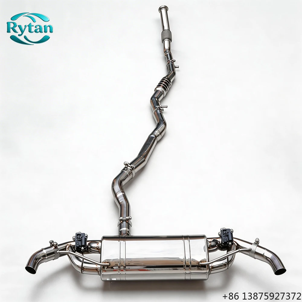 Выхлопная система Rytan Valvetronic из нержавеющей стали с клапаном, Catback, для GLE450 M256 V6 3.0T 2020 года
Выхлопная система Rytan Valvetronic из нержавеющей стали с клапаном, Catback, для GLE450 M256 V6 3.0T 2020 года