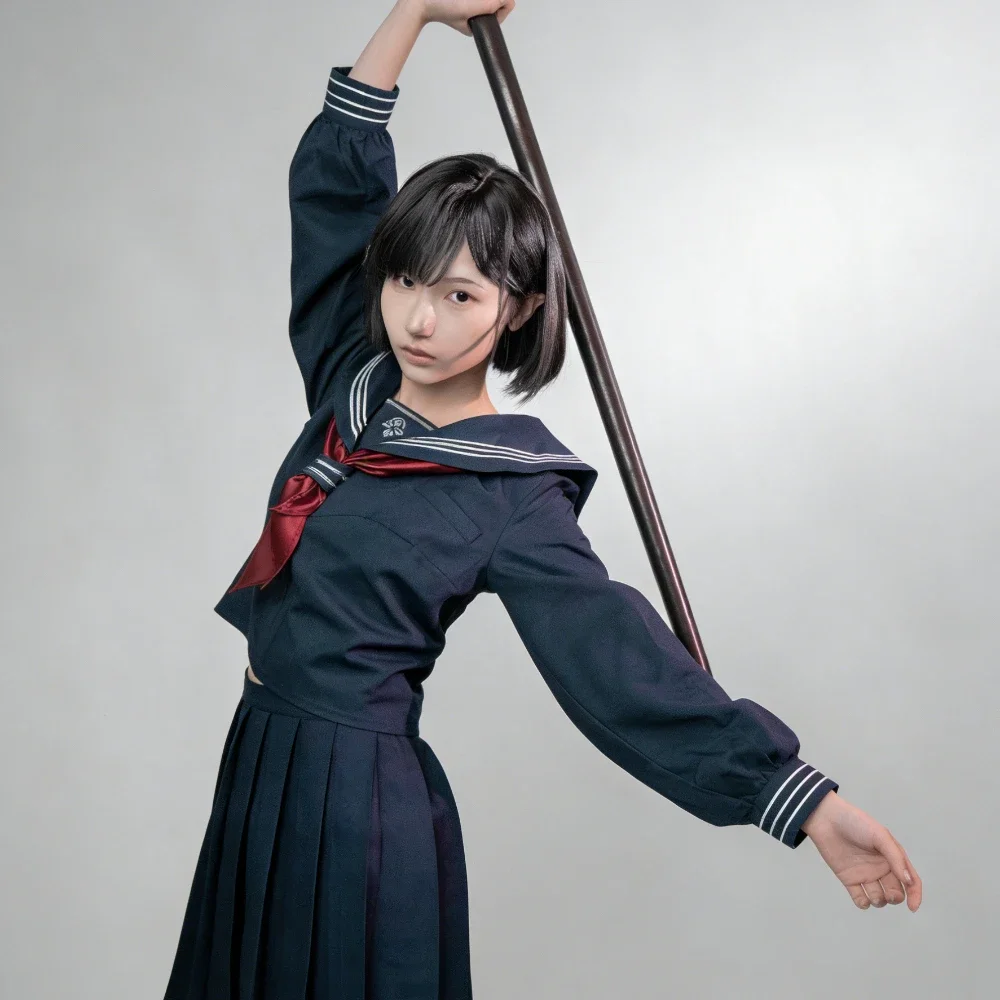 Shimizu Hinako Cosplay Costumes Wig Sailor School Uniform Game Silent Hill f Halloween Carnival Party Christmas Outfits Women
Shimizu Hinako Cosplay Costumes Wig Sailor School Uniform Game Silent Hill f Halloween Carnival Party Christmas Outfits Women