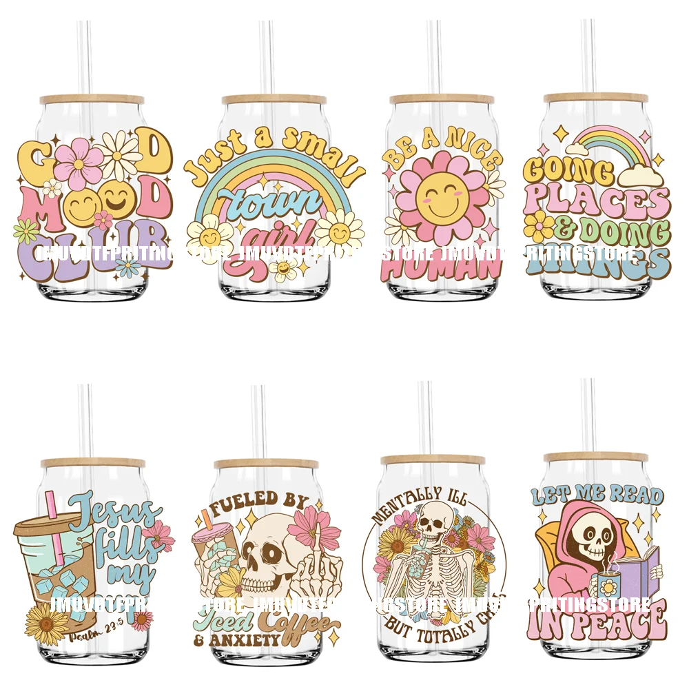 Mental Health Inspirational Positive Quotes UV DTF Transfer Stickers Decal For Libbey Cold Cups Mug Tumbler Waterproof DIY Craft
Mental Health Inspirational Positive Quotes UV DTF Transfer Stickers Decal For Libbey Cold Cups Mug Tumbler Waterproof DIY Craft
