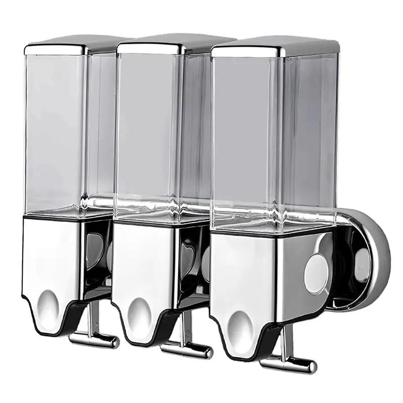 A20F-3In1 Chamber Wall Mounted Bathroom Shower Pump Dispenser And Organizer,Holds Shampoo, Shower Gel, For Bathroom Hotel
A20F-3In1 Chamber Wall Mounted Bathroom Shower Pump Dispenser And Organizer,Holds Shampoo, Shower Gel, For Bathroom Hotel