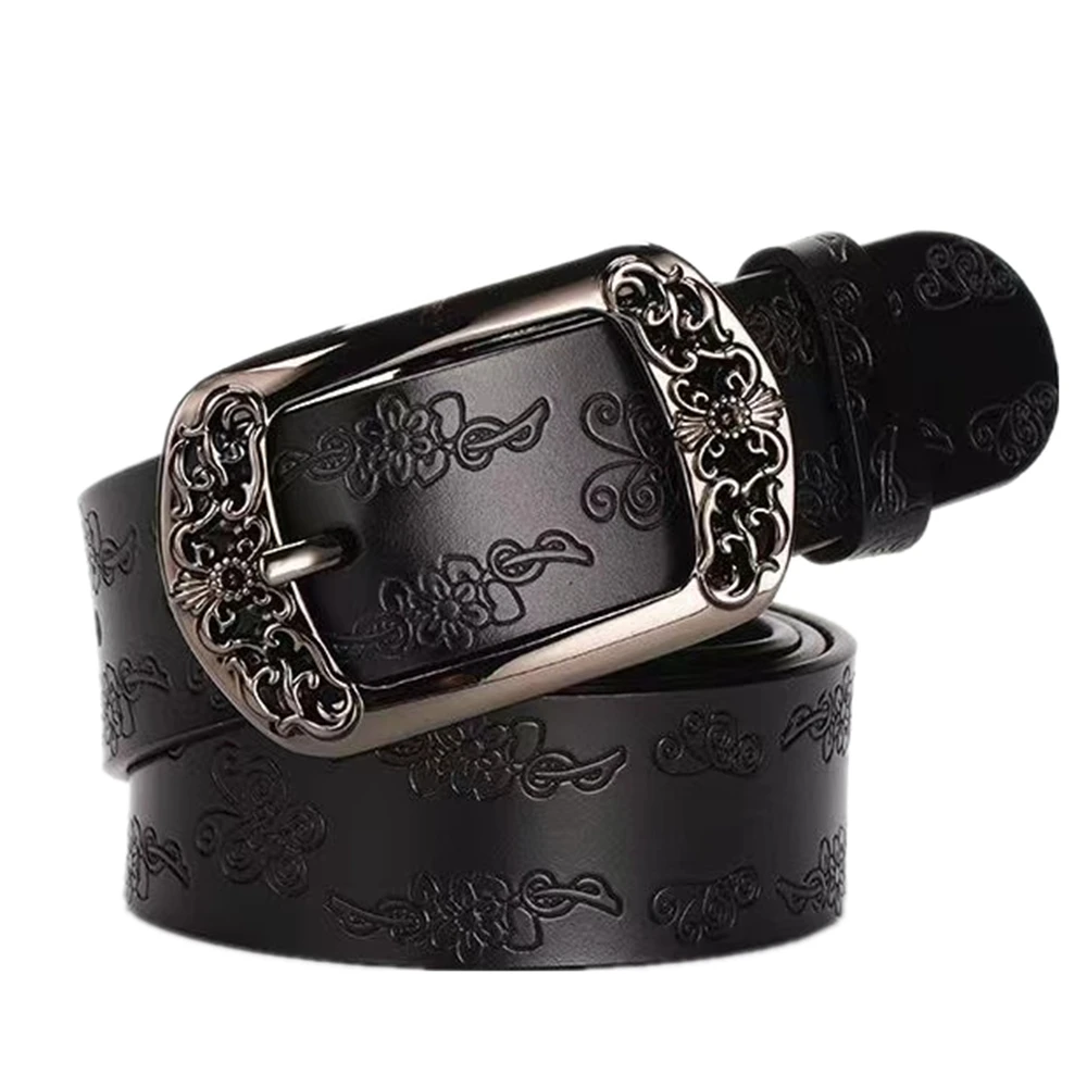 Genuine Leather Belts for Women Second Layer Cowskin Woman Belt Vintage Pin Buckle Strap Jeans
Genuine Leather Belts for Women Second Layer Cowskin Woman Belt Vintage Pin Buckle Strap Jeans