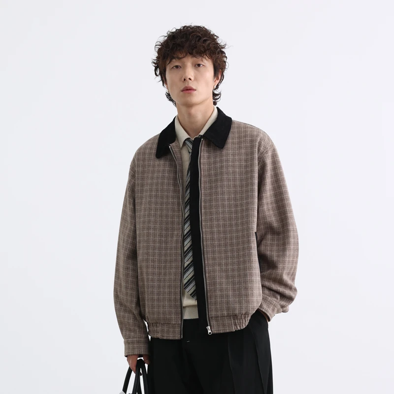 Men Women Japanese Korean Streetwear Fashion Casual Loose Vintage Plaid Dad Jacket Spring Autumn Cargo Coat Outerwear
Men Women Japanese Korean Streetwear Fashion Casual Loose Vintage Plaid Dad Jacket Spring Autumn Cargo Coat Outerwear