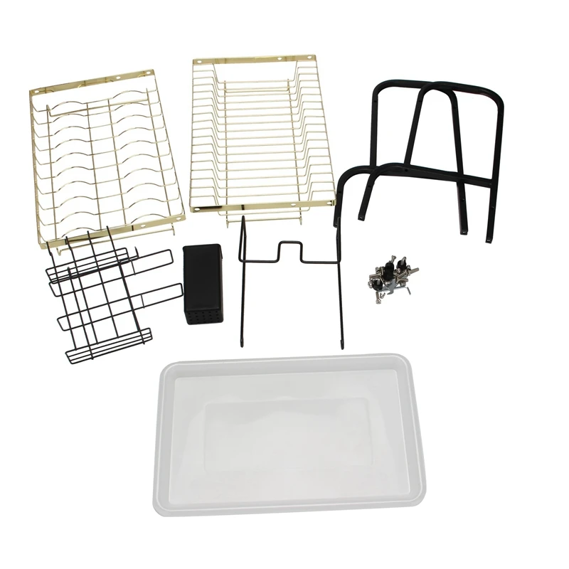 LUDA Dish Rack Kitchen Dish Drainer Rack Dish Utensil Holder Kitchen Rack Plate Bowl Storage Organizer
LUDA Dish Rack Kitchen Dish Drainer Rack Dish Utensil Holder Kitchen Rack Plate Bowl Storage Organizer