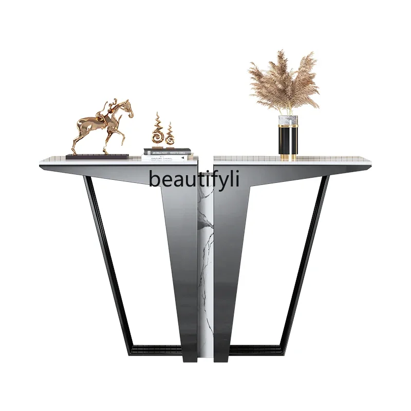 Italian Console Tables Light Luxury Modern Wall a Long Narrow Table Home Side View Sets Stone Plate Console
Italian Console Tables Light Luxury Modern Wall a Long Narrow Table Home Side View Sets Stone Plate Console