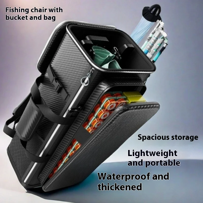 Multifunctional Fishing Chair with Large Capacity Waterproof Fishing Rod Storage Thickened Hard Shell Universal Fishing Backpack
Multifunctional Fishing Chair with Large Capacity Waterproof Fishing Rod Storage Thickened Hard Shell Universal Fishing Backpack