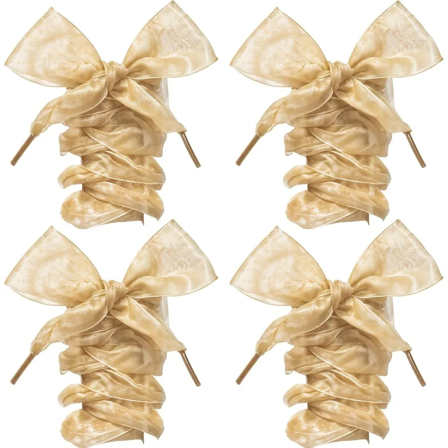 2 Ps Fashion 43in Ribbon Flat Snow Yarn Shoelace Soft Stain Organza Shoestrings for Women Sneakers
2 Ps Fashion 43in Ribbon Flat Snow Yarn Shoelace Soft Stain Organza Shoestrings for Women Sneakers