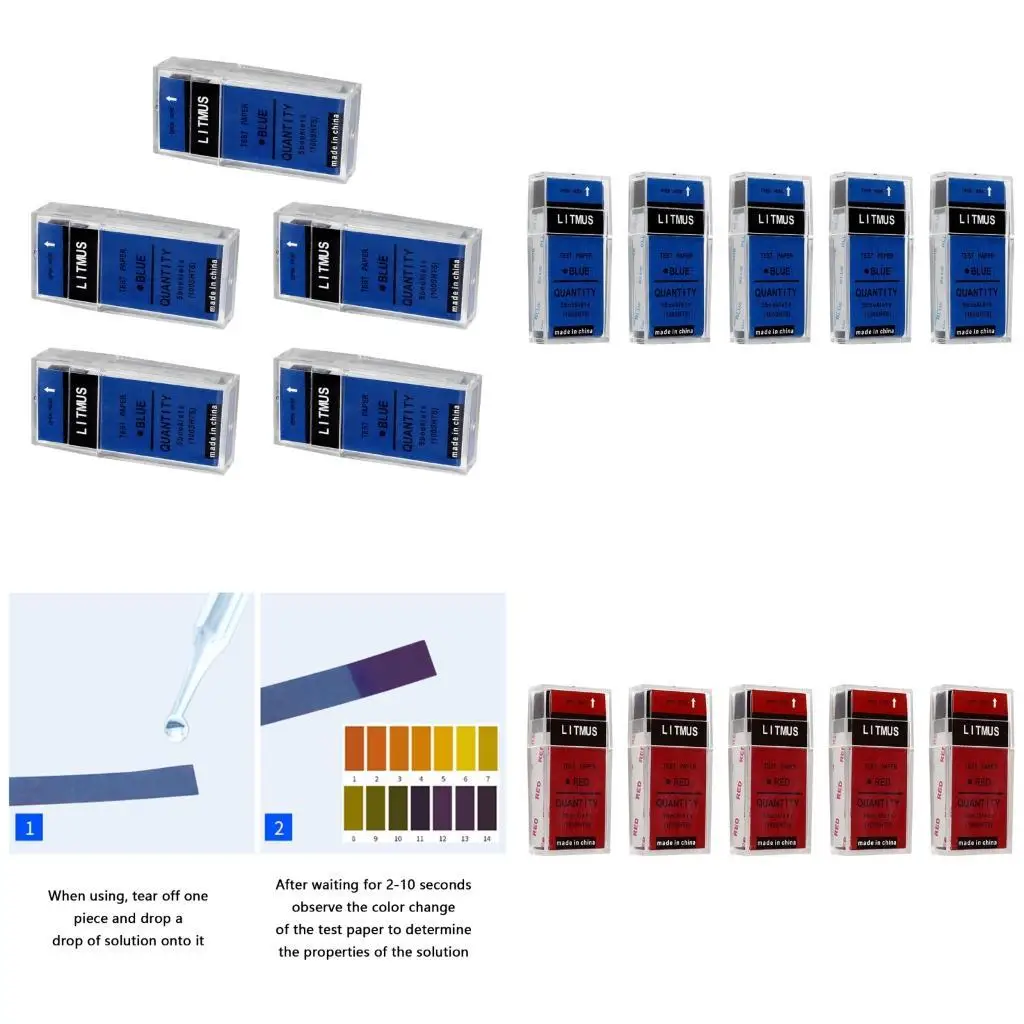 Y1UD 5 Pack Level Test Strips Rapid Acid Alkali Measurement Easy Operate For Liquids Soil Cosmetics Household Use
Y1UD 5 Pack Level Test Strips Rapid Acid Alkali Measurement Easy Operate For Liquids Soil Cosmetics Household Use