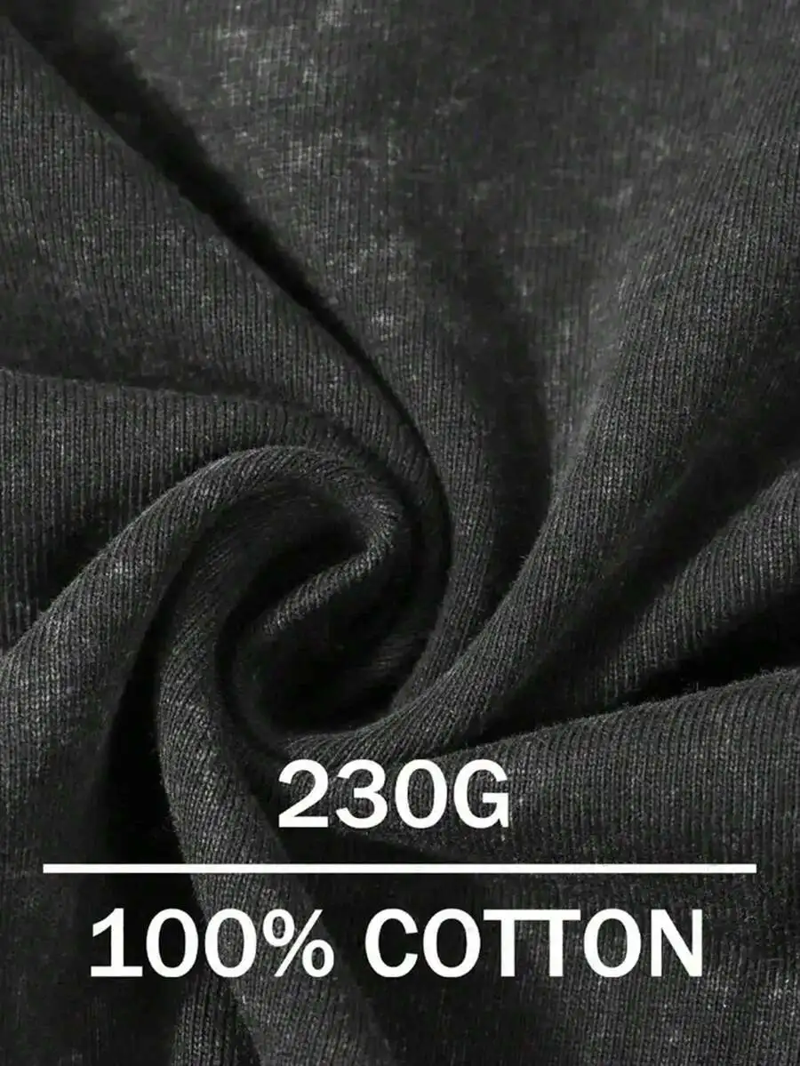 230G 100% Cotton Oversized Drop Shoulder T-Shirt Vintage Washed Mens Loose Streetwear Tee
230G 100% Cotton Oversized Drop Shoulder T-Shirt Vintage Washed Mens Loose Streetwear Tee