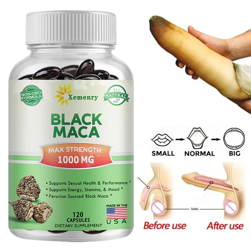 Black Maca Root - Male Power Supplements, Max Stamina Capsule for Man
Black Maca Root - Male Power Supplements, Max Stamina Capsule for Man