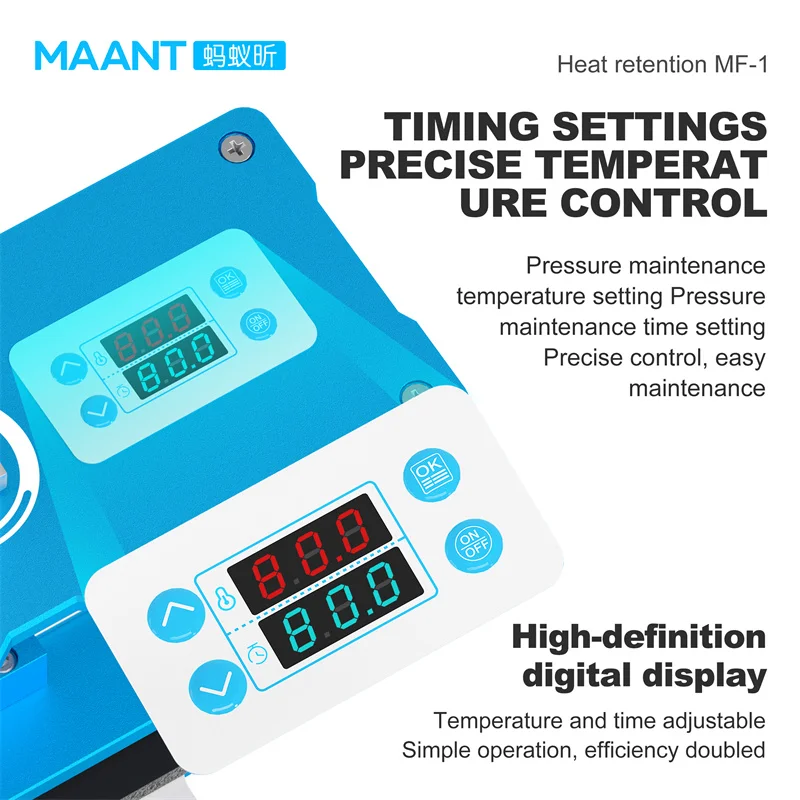 MAANT MF-1 Intelligent Constant Temperature Pressurizing Platform Adjustable Phone Screen Lamination Frame Reinforcement Tool
