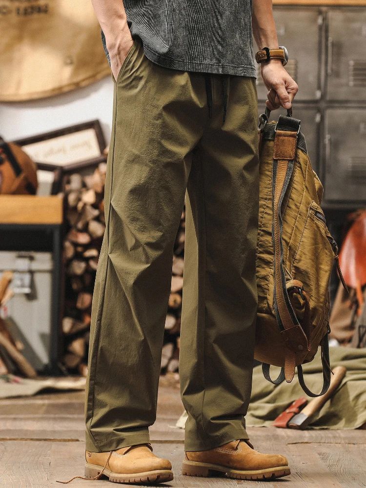 Ice Silk Men's Summer Thin American Outdoor Anti-Wrinkle Quick Dry Casual Long Pants Loose Straight Leg Sport Trousers
Ice Silk Men's Summer Thin American Outdoor Anti-Wrinkle Quick Dry Casual Long Pants Loose Straight Leg Sport Trousers