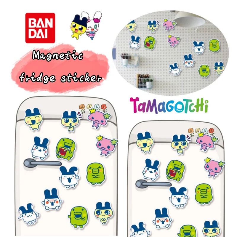 New Bandai Tamagotchi Mametchi magnetic refrigerator magnets creative soft magnetic traceless waterproof decorative stickers
New Bandai Tamagotchi Mametchi magnetic refrigerator magnets creative soft magnetic traceless waterproof decorative stickers