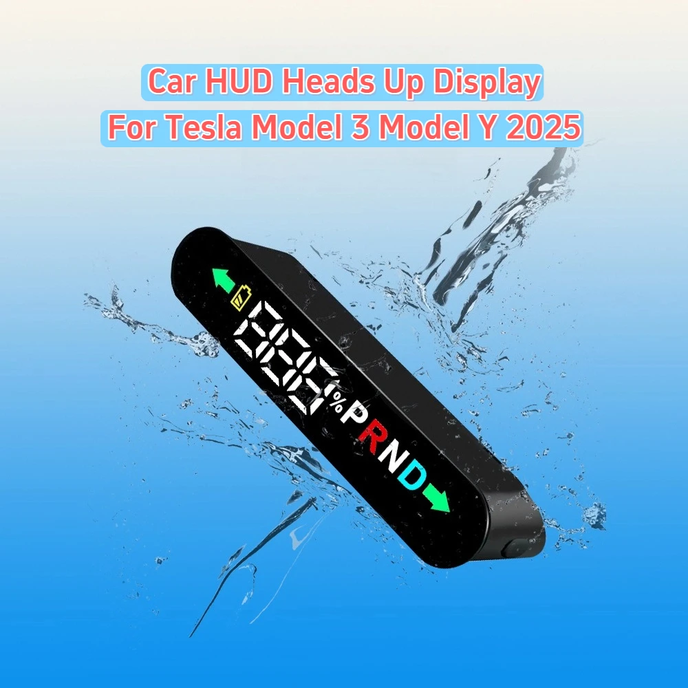 Car HUD Heads Up Display for Tesla Model 3 Model Y 2025 Intelligent Air Code Meter HD TFT Time Speed Turn Signal Car Accessories
Car HUD Heads Up Display for Tesla Model 3 Model Y 2025 Intelligent Air Code Meter HD TFT Time Speed Turn Signal Car Accessories