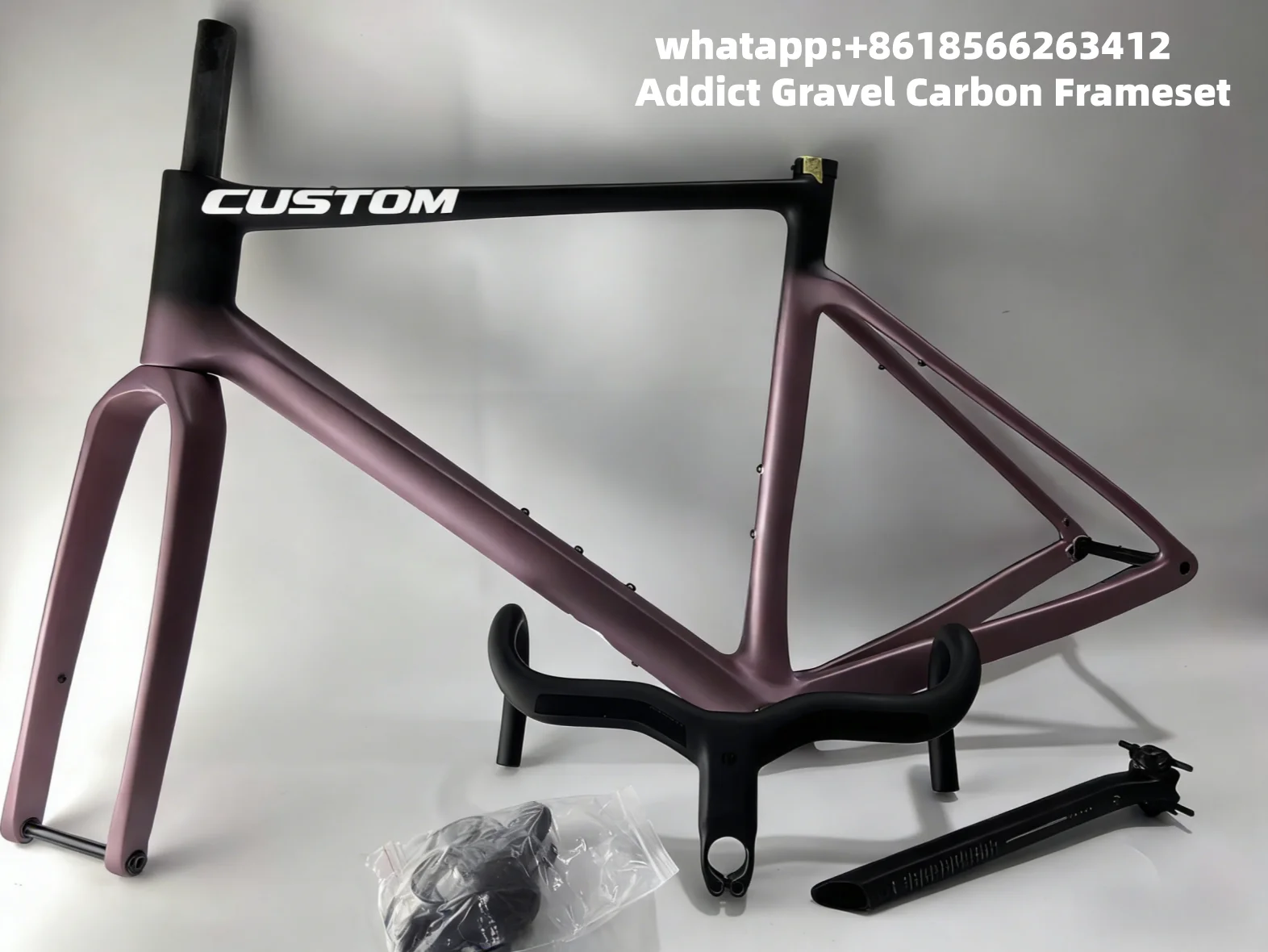 Суперлегкая карбоновая рама для гравийного велосипеда 2025 года с внутренней проводкой тросов, индивидуальные цвета и логотип
Суперлегкая карбоновая рама для гравийного велосипеда 2025 года с внутренней проводкой тросов, индивидуальные цвета и логотип