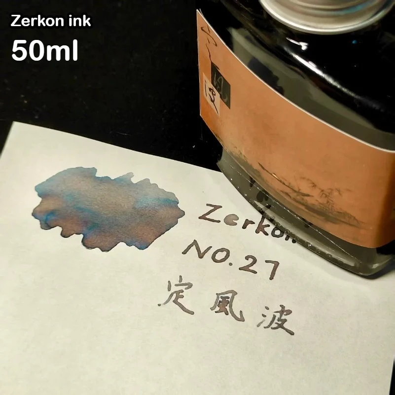 Zerkon ink 50ml 59 Colors Sheen Fountain Pen Ink Gradient Color Ink Stationery School Supplies for Majohn Hongdian JINHAO
Zerkon ink 50ml 59 Colors Sheen Fountain Pen Ink Gradient Color Ink Stationery School Supplies for Majohn Hongdian JINHAO