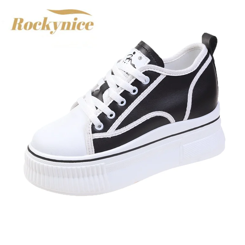 Women Chunky Leather Sneakers Thick Bottom Breathable Wedge Sport Shoes Woman High Platform Casual Dad Shoe Zapatos De Mujer 8CM
Women Chunky Leather Sneakers Thick Bottom Breathable Wedge Sport Shoes Woman High Platform Casual Dad Shoe Zapatos De Mujer 8CM