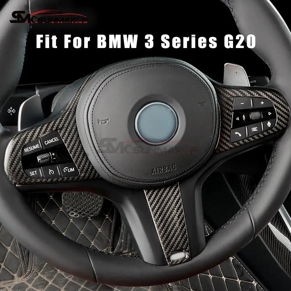 Real Carbon Fiber Steering Wheel Frame Cover Trim For 2021 BMW 3 4 5 6 7 8 Series G28 G20 G22 G30 G02 G06 G07 G11 G14 G29
Real Carbon Fiber Steering Wheel Frame Cover Trim For 2021 BMW 3 4 5 6 7 8 Series G28 G20 G22 G30 G02 G06 G07 G11 G14 G29