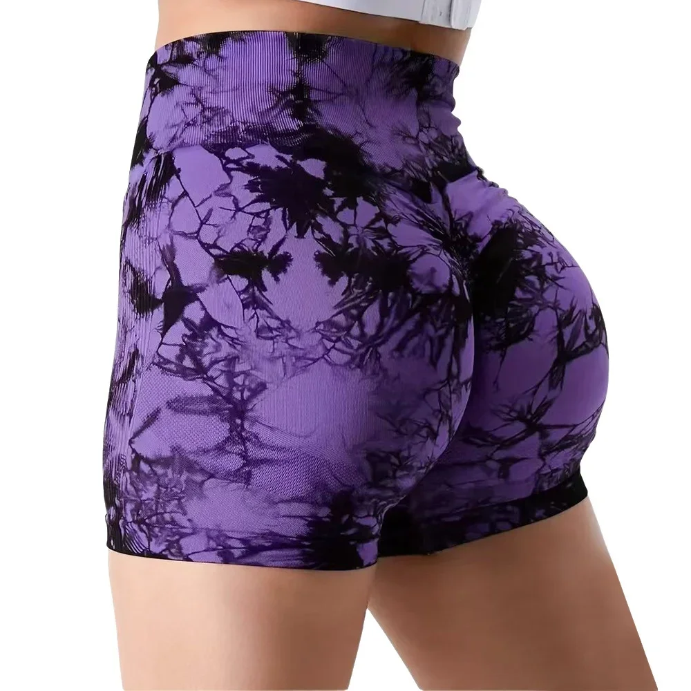 Tie Dyed Seamless Fitness Pants WOMEN'S High Waist and Hip Lifting Sports Tight Shorts Running Sexy Peach Fitness Yoga Shorts
Tie Dyed Seamless Fitness Pants WOMEN'S High Waist and Hip Lifting Sports Tight Shorts Running Sexy Peach Fitness Yoga Shorts