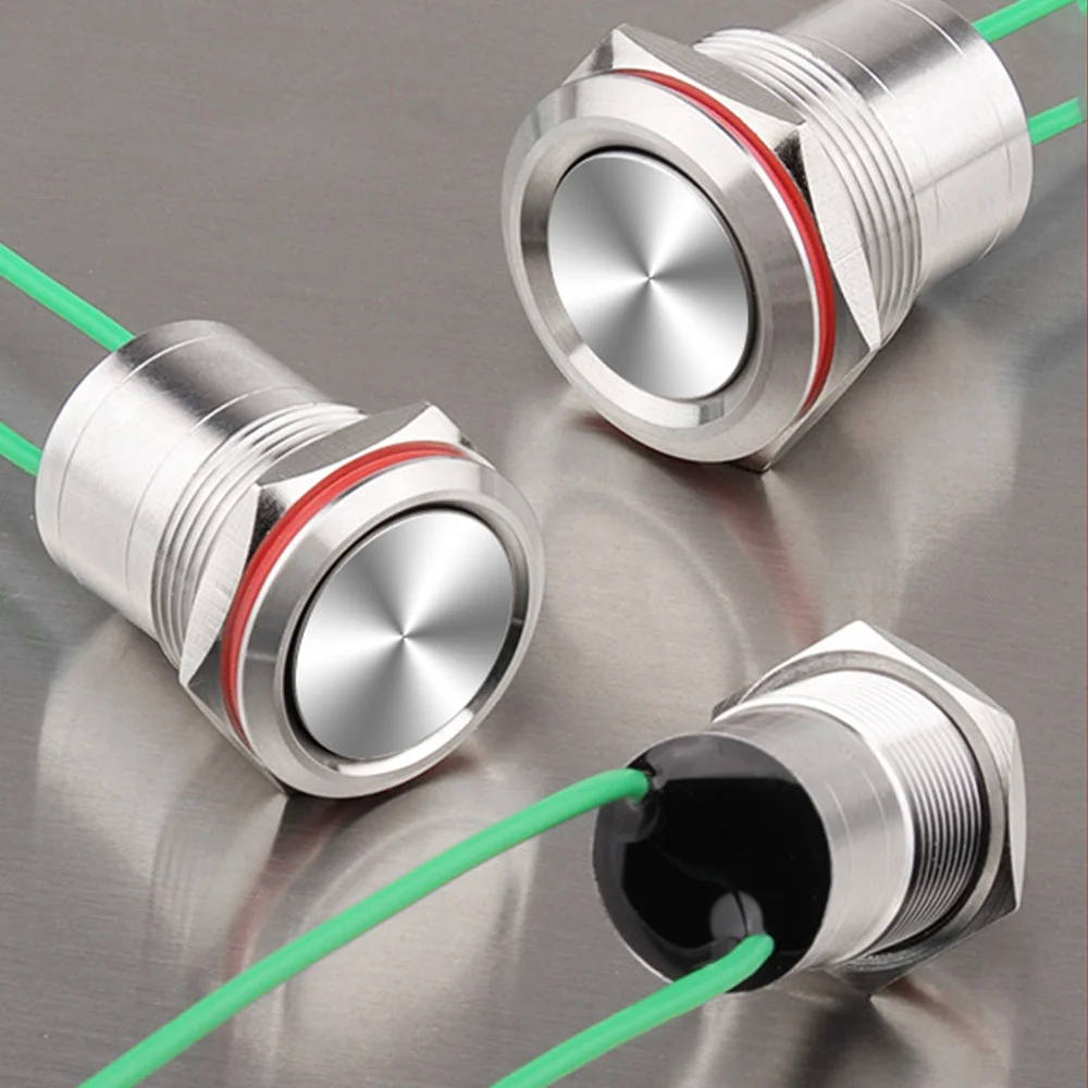 16/19/22MM Push Button Switch Waterproof Momentary/Latching Buttones Switches For Auto/Boat DIY Oven
16/19/22MM Push Button Switch Waterproof Momentary/Latching Buttones Switches For Auto/Boat DIY Oven