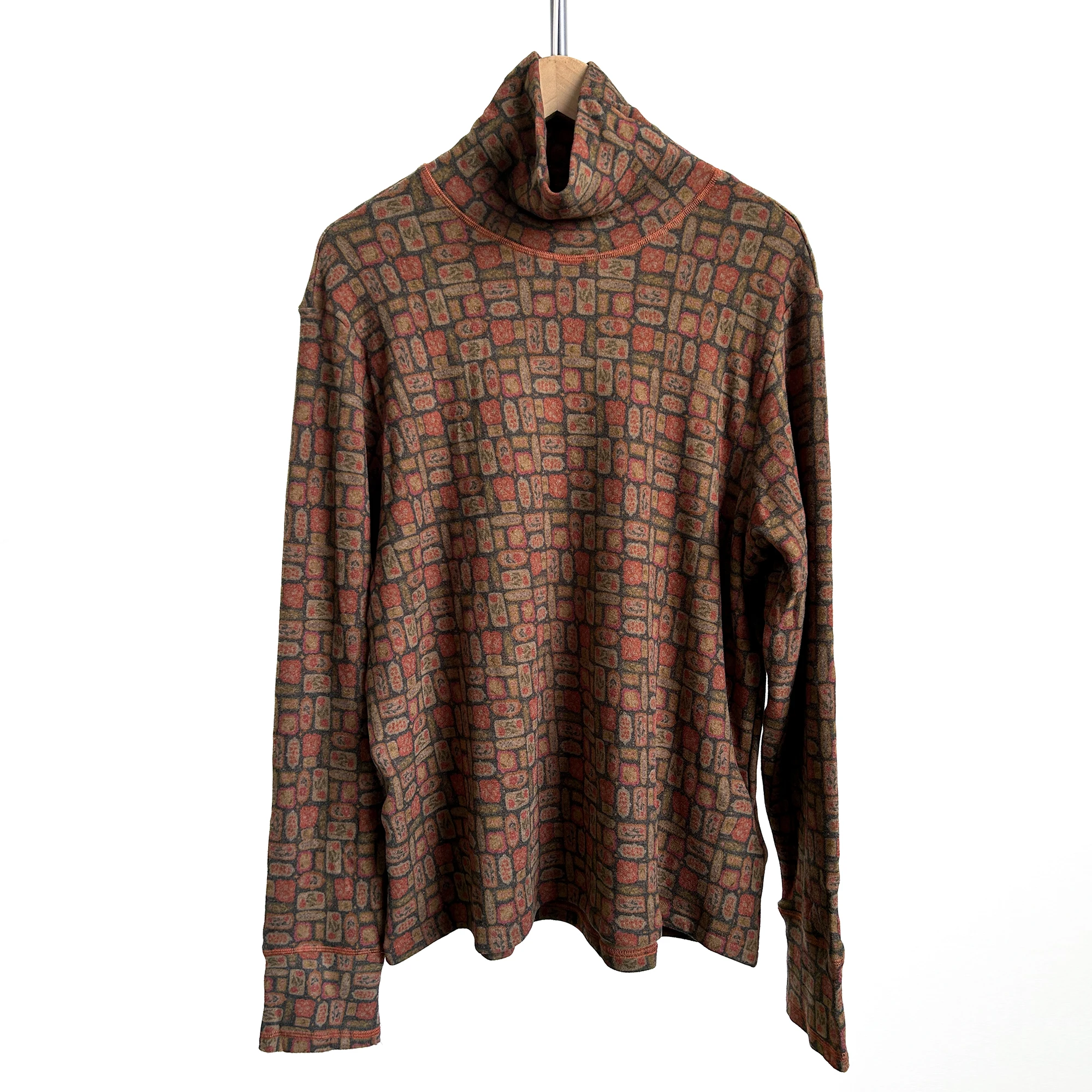 Двусторонняя женская футболка из коралового флиса с высоким воротником, винтажная, для повседневной носки, свободного кроя, с длинным рукавом
Двусторонняя женская футболка из коралового флиса с высоким воротником, винтажная, для повседневной носки, свободного кроя, с длинным рукавом