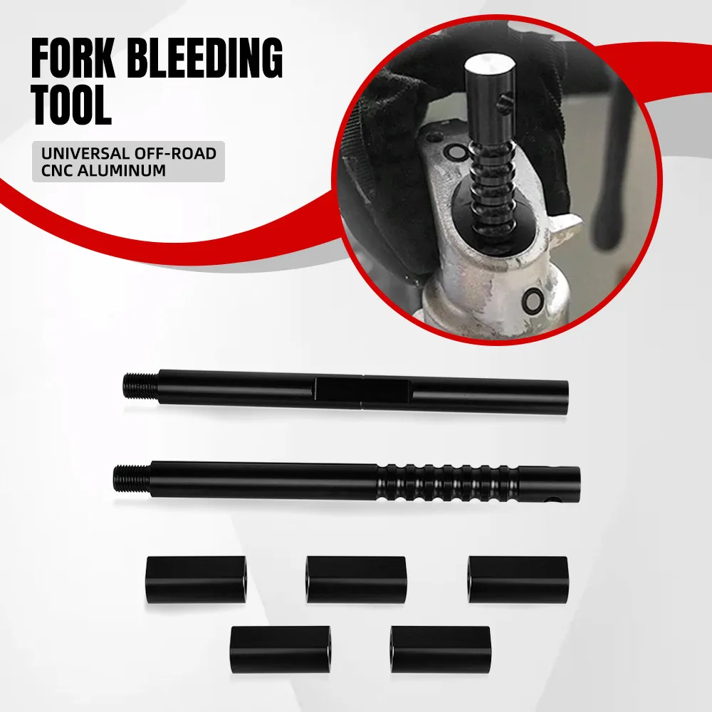 Dirt Pit Bike Motorcycle Repairing Fork Spring Compressor Tool Suspension Fork Bleeding Tool Set Fork Damper Rod Holding Tool
Dirt Pit Bike Motorcycle Repairing Fork Spring Compressor Tool Suspension Fork Bleeding Tool Set Fork Damper Rod Holding Tool