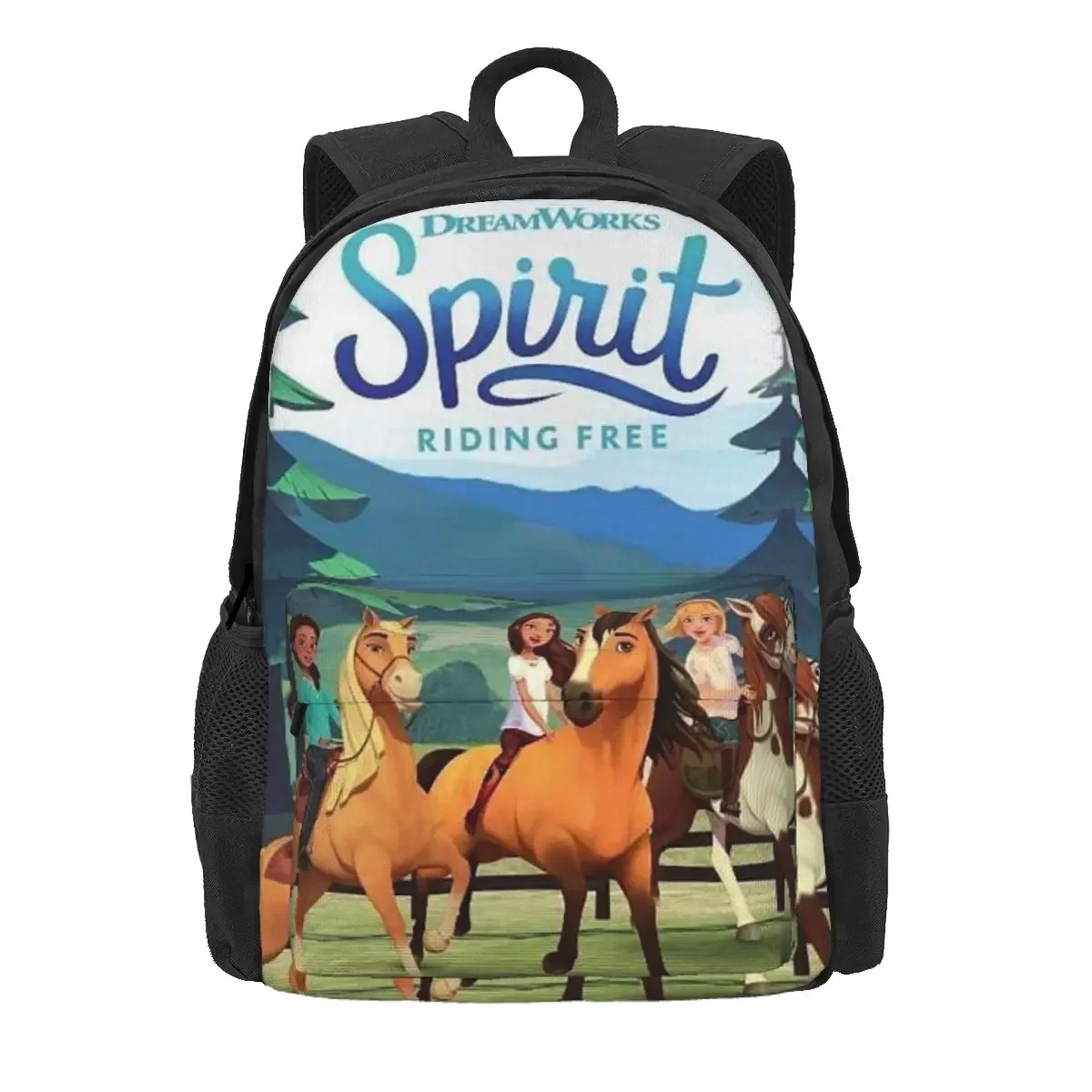 Spirit Riding Free Backpack Daypack Large Capacity Kids BookBag School Bag Shoulder Bags for Men Women
Spirit Riding Free Backpack Daypack Large Capacity Kids BookBag School Bag Shoulder Bags for Men Women