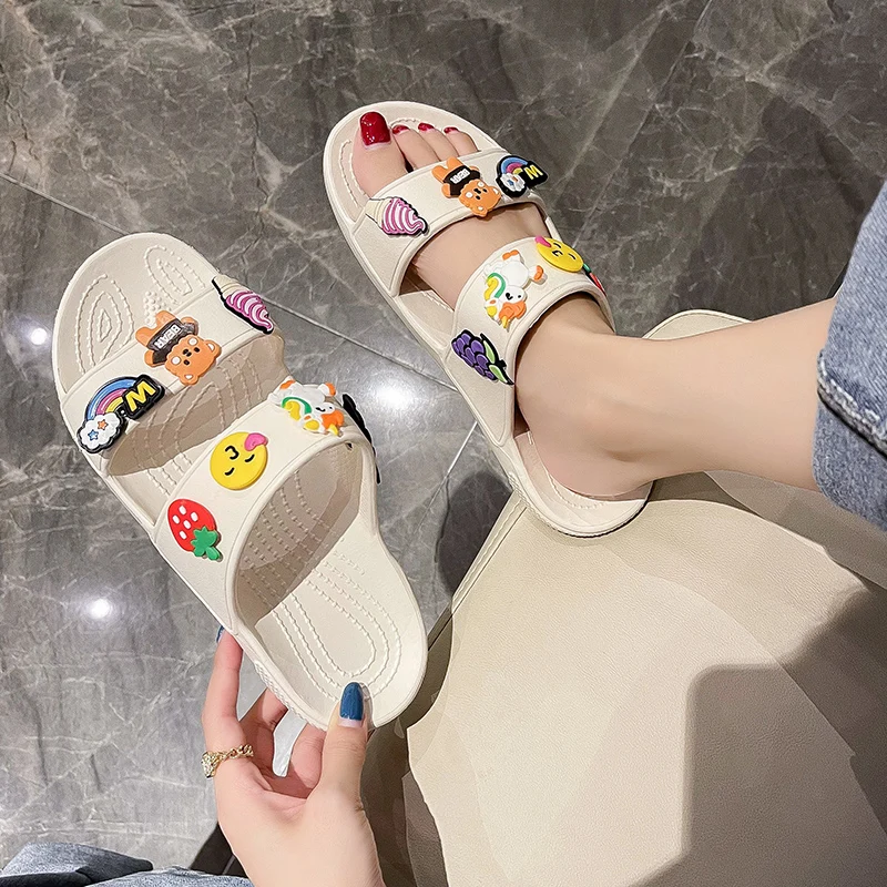 Women Summer Fashion Slippers Comfortable Slides Striped 3D Cartoon Flip Flops Women Sandals Ladies Outdoor Indoor Shoes
Women Summer Fashion Slippers Comfortable Slides Striped 3D Cartoon Flip Flops Women Sandals Ladies Outdoor Indoor Shoes