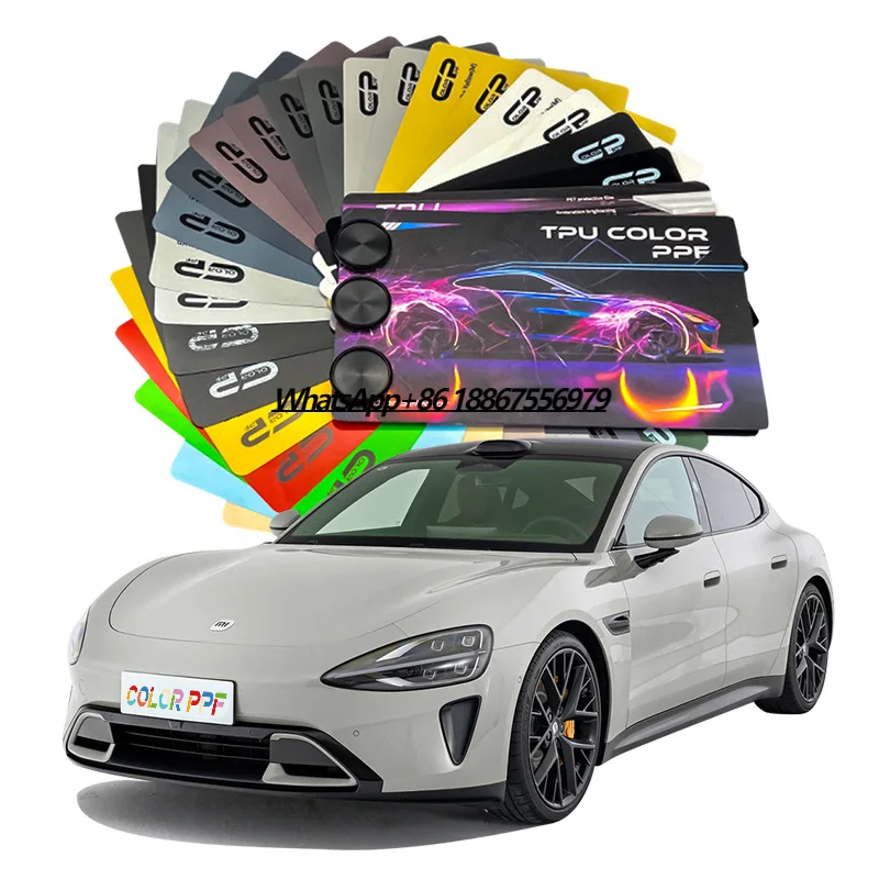 TPU color ppf Paint Protection Film TPU Wraps Car Film Ultra Glossy Self Healing Air Release No bubble
TPU color ppf Paint Protection Film TPU Wraps Car Film Ultra Glossy Self Healing Air Release No bubble