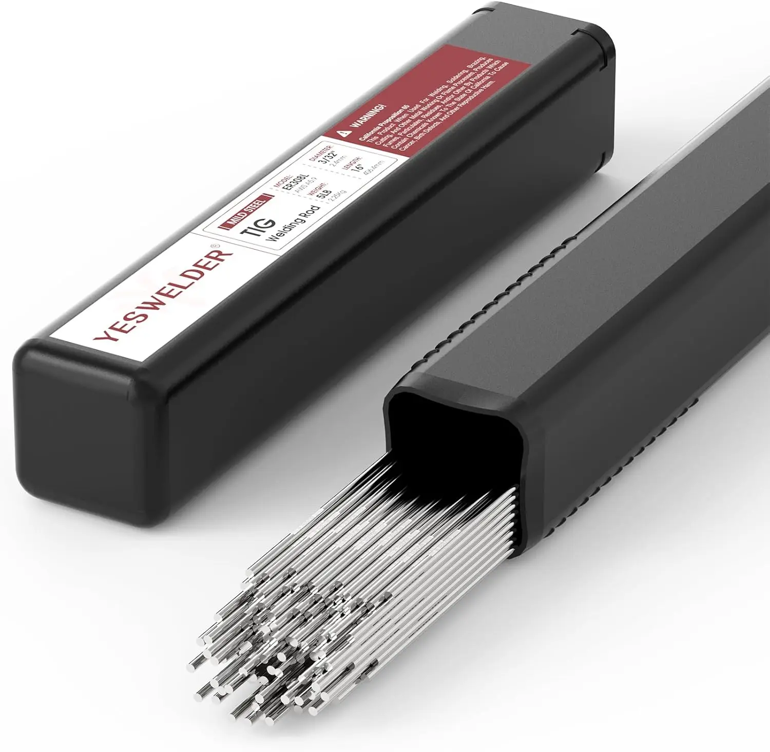 ER308L Stainless Steel TIG Welding Rod 3/32"x16" 5LB for General-Purpose and Cryogenic Applications
ER308L Stainless Steel TIG Welding Rod 3/32"x16" 5LB for General-Purpose and Cryogenic Applications