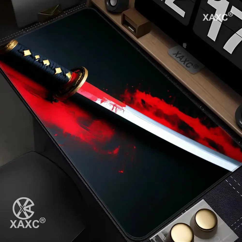 Mouse Pad Gamer Black And Red Samurai Sword printon demand HD Computer Custom Mousepad XXL MousePads Office Computer
Mouse Pad Gamer Black And Red Samurai Sword printon demand HD Computer Custom Mousepad XXL MousePads Office Computer